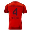 Camiseta de fútbol FC Bayern de Múnich Matthijs de Ligt 4 Primera Equipación 2024-25 - Hombre